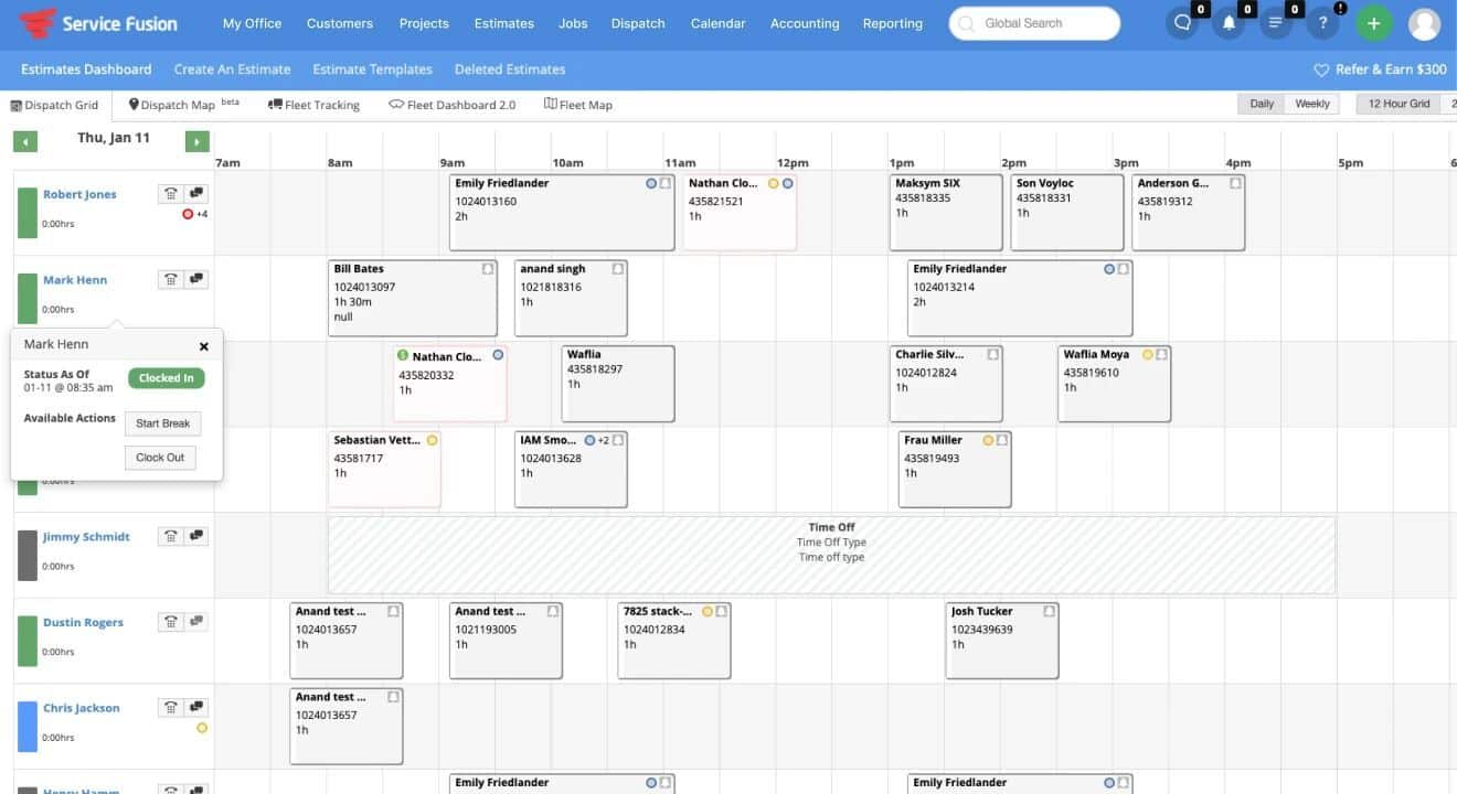 Scheduling & Dispatching